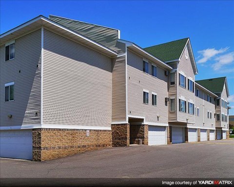 a building with a street in front of it