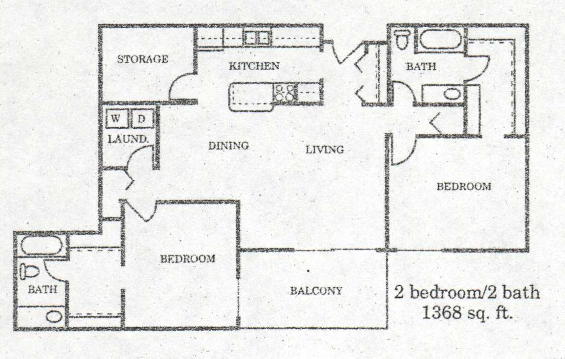 2 Bedroom 2 Bathroom