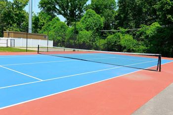 tennis court in South St. Louis