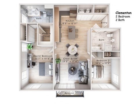 86 and 100 Erial Road 1-2 Beds Apartment for Rent - Photo Gallery 2