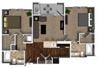 B2 Floor Plan B2 Floor Plan at Miro Apartments, Santa Fe Springs, California