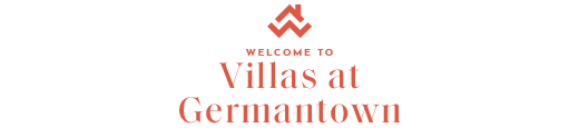 the logo for the villas welcome to villas ad centennial