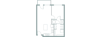 1 Bedroom, 1 Bathroom