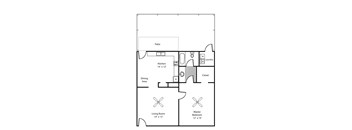 1 Bedroom 1 Bath Flat