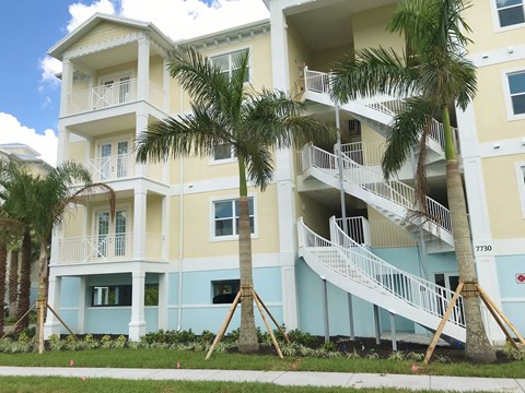 the building in which the apartment is located