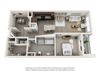 Gleam - With Study 1x1 968 Sqft Gleam - With Study 1x1 968 Sqft