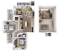 Antero 2x2 1132 Sqft Antero 2x2 1132 Sqft