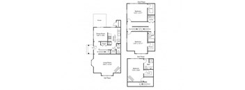 Taymil Fairhaven Residential Gardens 3 Bedroom 2.5 Bathroom Floor Plan