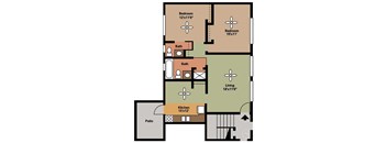 2 Bedrooms, 1.5 Bathrooms