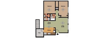 2 Bedrooms, 2 Bathrooms