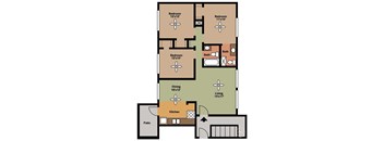3 Bedrooms, 2 Bathrooms