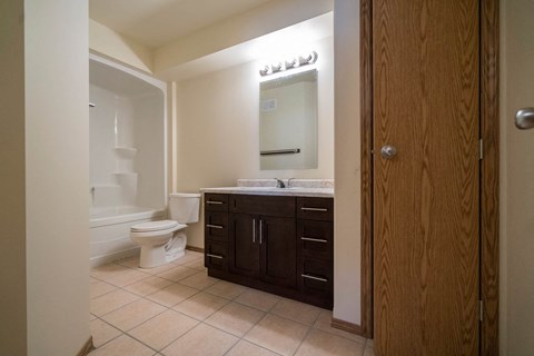 a bathroom with a toilet and a sink and a mirror