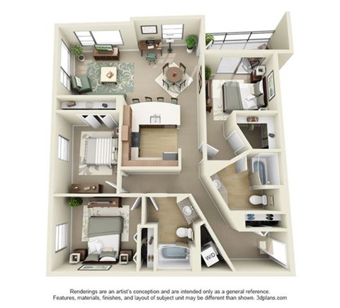 1111 Wilshire Boulevard Studio-3 Beds Apartment for Rent - Photo Gallery 28