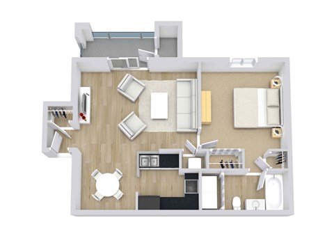 4000 North Center Street 1-3 Beds Apartment for Rent - Photo Gallery 3