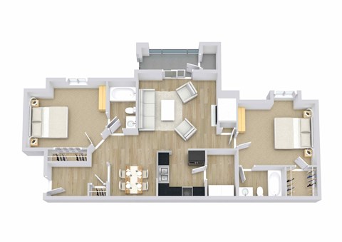 4000 North Center Street 1-3 Beds Apartment for Rent - Photo Gallery 6