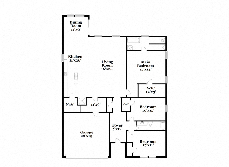 1708 Mimosa Bloom Ct 3 Beds House for Rent - Photo gallery 3