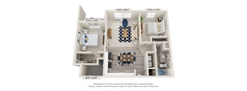2 Bedrooms, 1 Bathroom