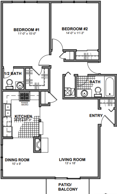 910-1090 W. 64th Street Studio-2 Beds Apartment for Rent - Photo Gallery 22