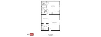 1 bedroom, 1 bath