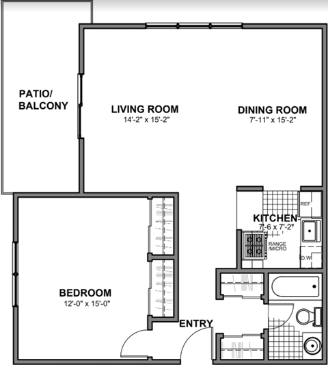 8638-56 W. Golf Rd Studio-2 Beds Apartment for Rent - Photo Gallery 14