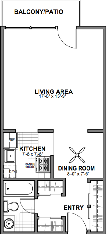 8638-56 W. Golf Rd Studio-2 Beds Apartment for Rent - Photo Gallery 12