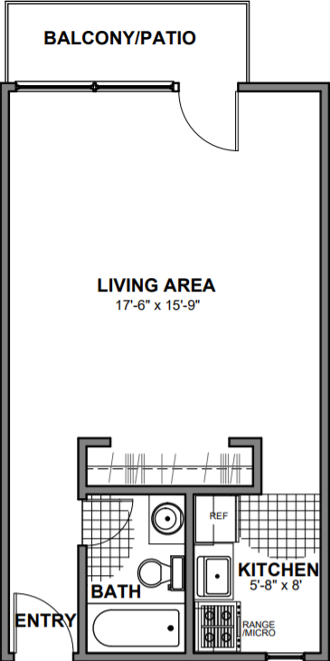 8638-56 W. Golf Rd Studio-2 Beds Apartment for Rent - Photo Gallery 11