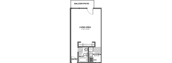 Trevi - Studio/1 bath