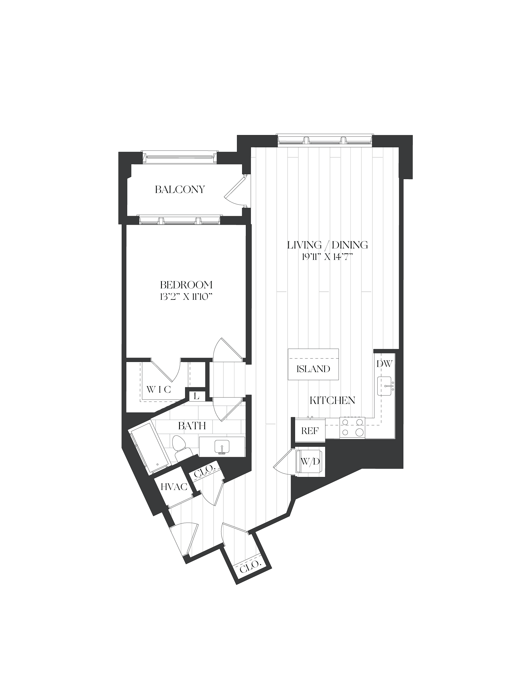 1 Bed/1 Bath-1B-9