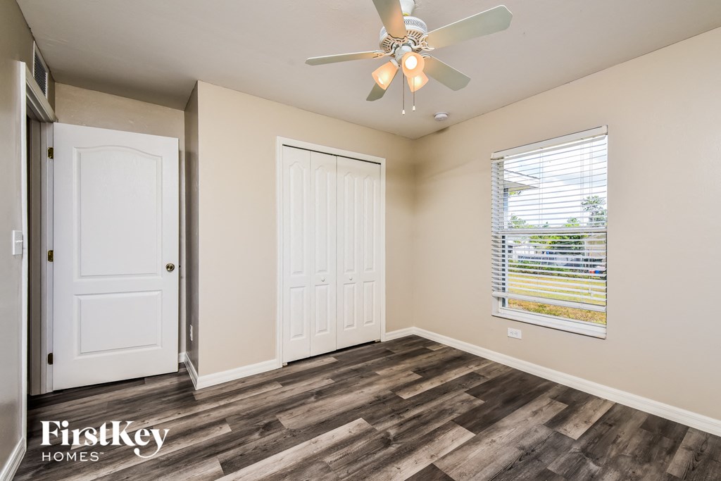 the living room is clean and ready to use