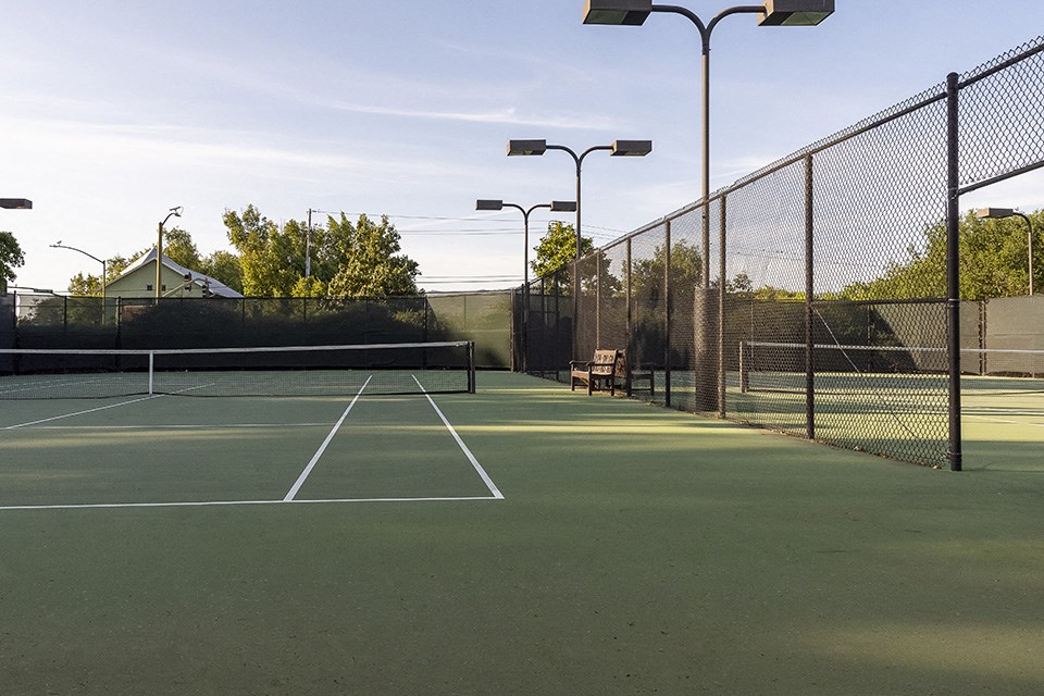 Tennis courts