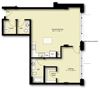 1 Bed 1.5 Bath BH1