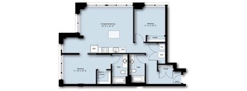 2 Bed 2 Bath C1