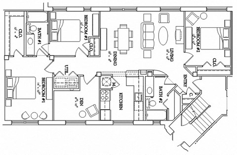 252 North Lauderdale Studio-3 Beds Apartment, Townhouse for Rent - Photo Gallery 55