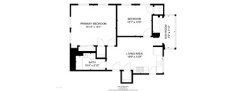 2 Bedrooms, 1 Bathroom