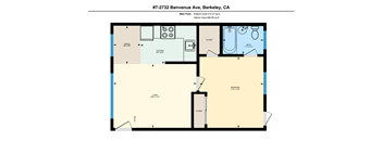 1 Bedroom, 1 Bathroom