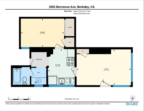 2549-2555 Benvenue Ave. Studio-3 Beds Apartment for Rent - Photo Gallery 11