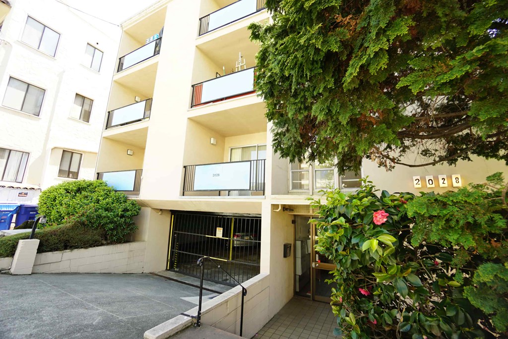 the building where the apartment is located