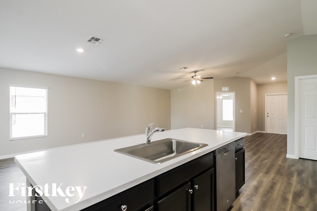 the kitchen is clean and ready for us to use