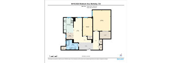 2 Bedrooms, 1 Bathroom