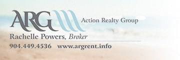 A real estate advertisement for Rachelle Powers, Broker.