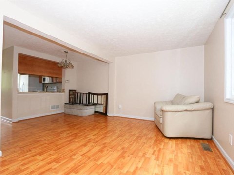 A living room with a couch and a chair.