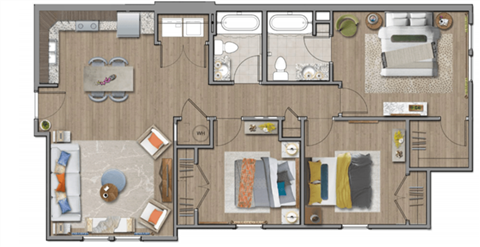 12870 Courtyard Estates Blvd 1-3 Beds Apartment, Affordable for Rent - Photo Gallery 54