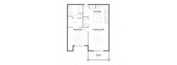 1 Bedroom, 1 Bathroom