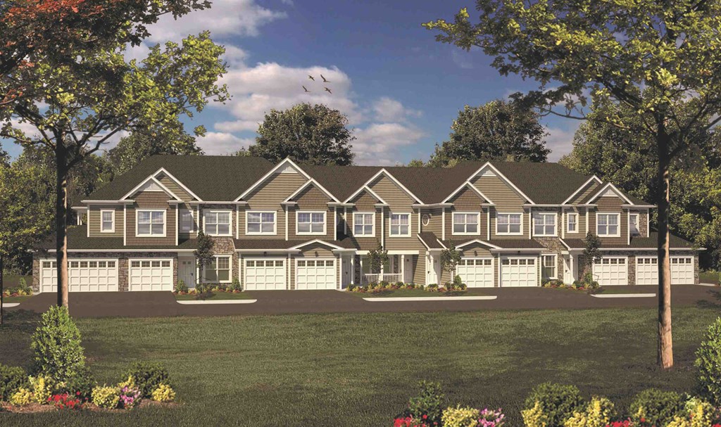 a rendering of a house on the subdivision