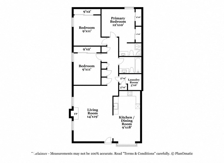the floor plan of the residence