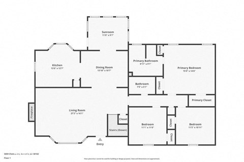 a floor plan of a house with different floors and bedrooms