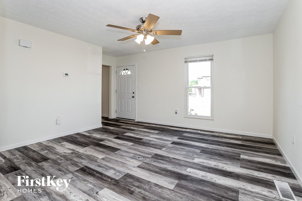 the living room of our studio apartment at