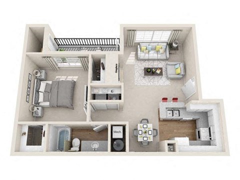 7550 S. Blackhawk St 1-3 Beds Apartment for Rent - Photo Gallery 30