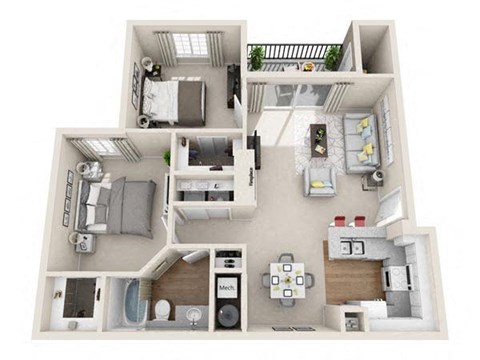 7550 S. Blackhawk St 1-3 Beds Apartment for Rent - Photo Gallery 31