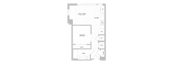 JR 1 Bed/1 Bath-JR1